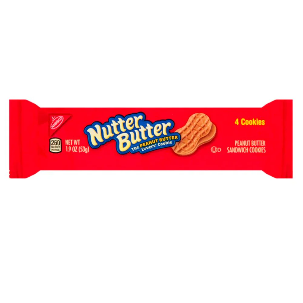 Nutter Butter, biscotti al burro d'arachidi da 56g