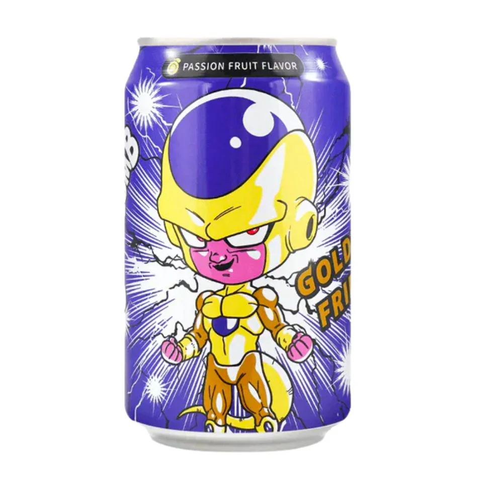 Ocean Bomb Golden Frieza, bevanda al gusto passion fruit da 330ml