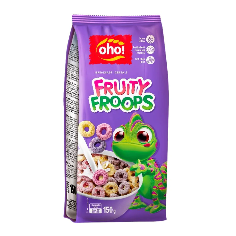 Oho! Fruity Froops, cereali alla frutta da 150g