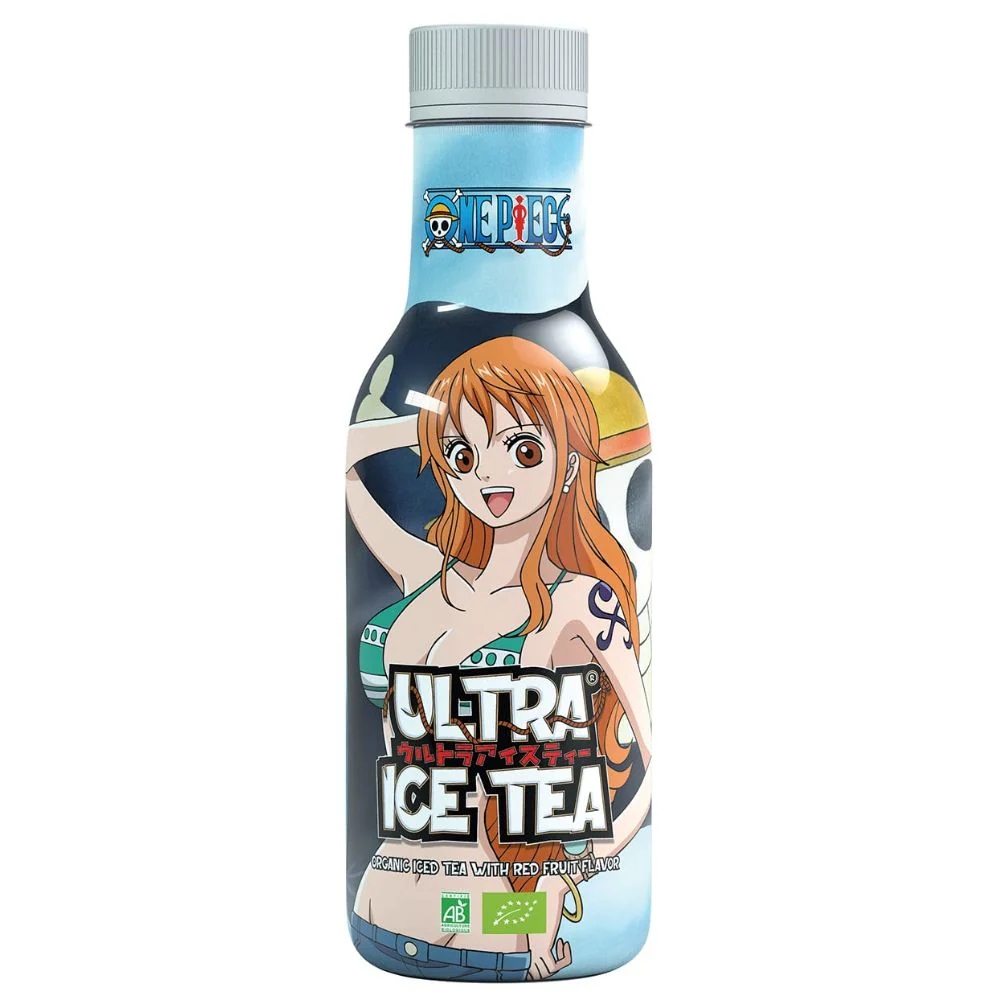 One Piece Ice Tea Nami, tè al gusto di frutti rossi da 500ml