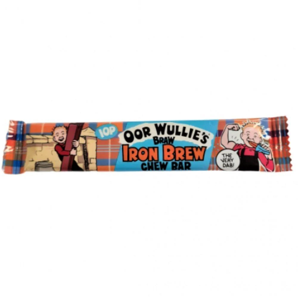 Oor Wullie's Braw Iron Brew, caramella piccante da 11g