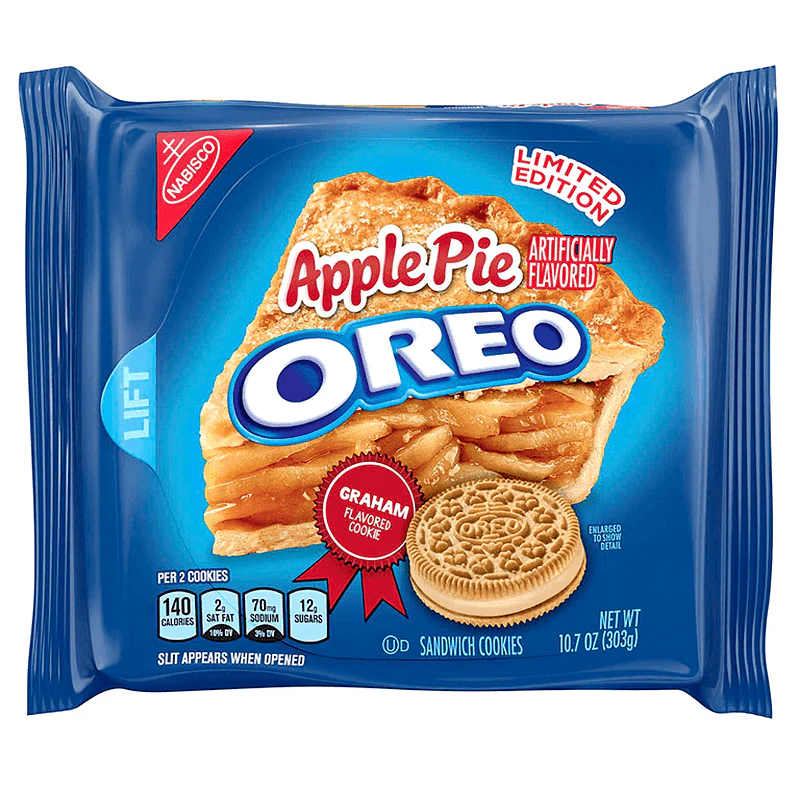 Oreo Apple Pie, biscotti alla mela da 303g
