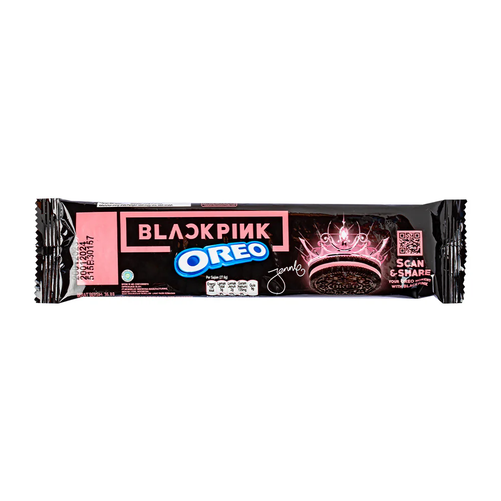 Oreo Black Pink, biscotti alla fragola da 36g | EDIZIONE LIMITATA