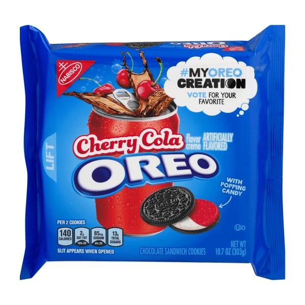 Oreo Cherry Cola, biscotti alla ciliegia da 303g