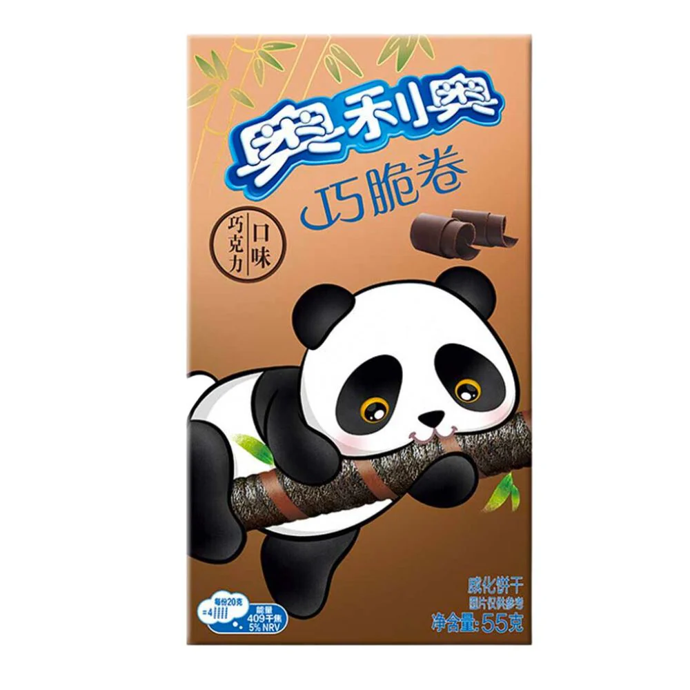 Oreo Chocolate Wafer Rolls, wafer al cioccolato da 55g