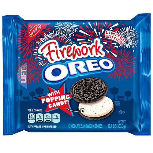 Oreo Firework, biscotti a vaniglia e cioccolato da 303.3g