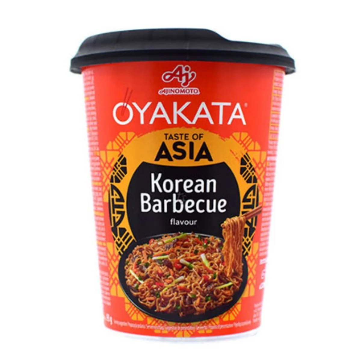 Oyakata Korean Barbecue, noodles al gusto di barbecue da 90g