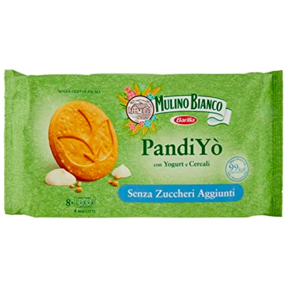 PandiYò Mulino Bianco, biscotti con yogurt e cereali da 200g
