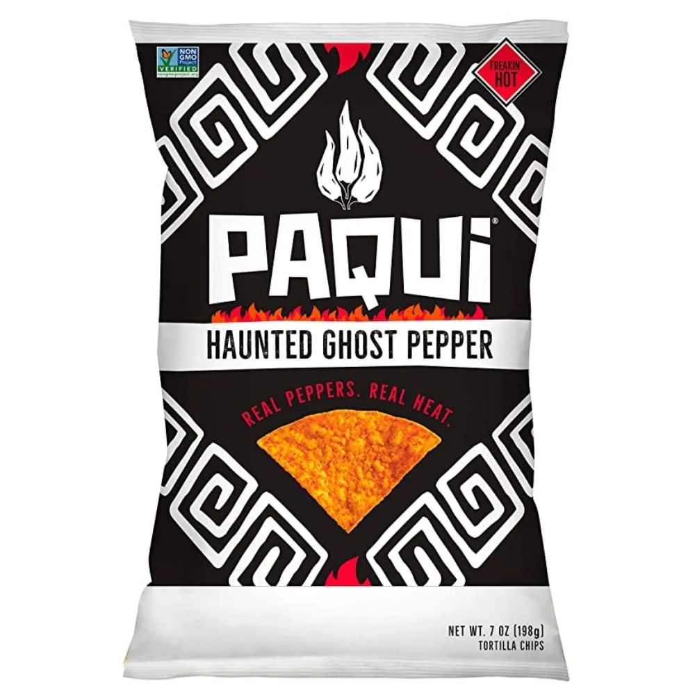 Paqui Haunted Ghost Pepper, nachos piccanti da 198g