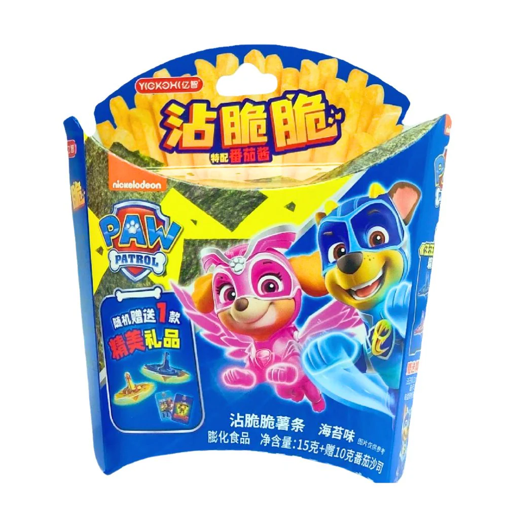 Paw Patrol Seaweed, patatine al gusto di alga da 15g