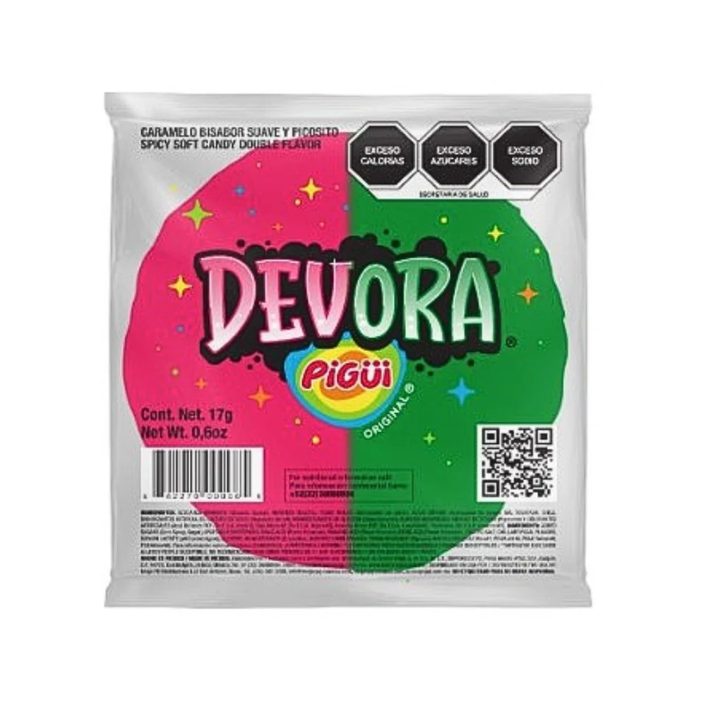 Slapsi Devora Watermelon Cucumber, caramella modellabile al gusto di anguria e cetriolo da 17g