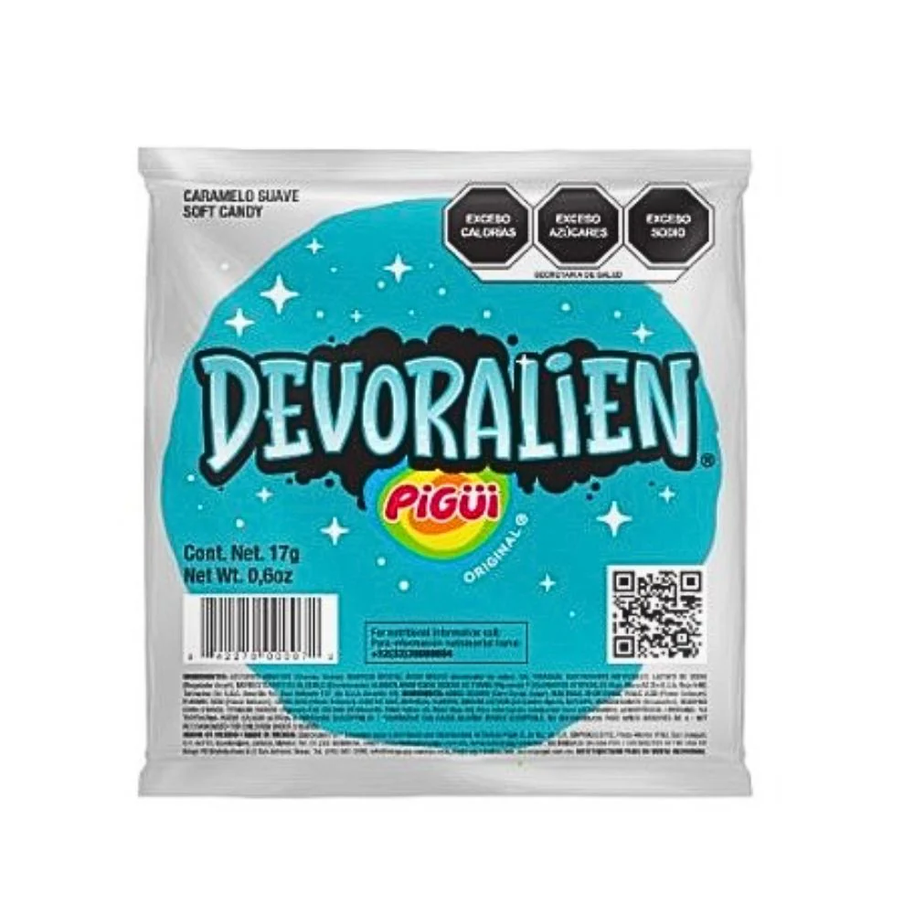 Slaps Devoralien Bubble Gum, caramelle modellabili al gusto di bubble gum da 17g
