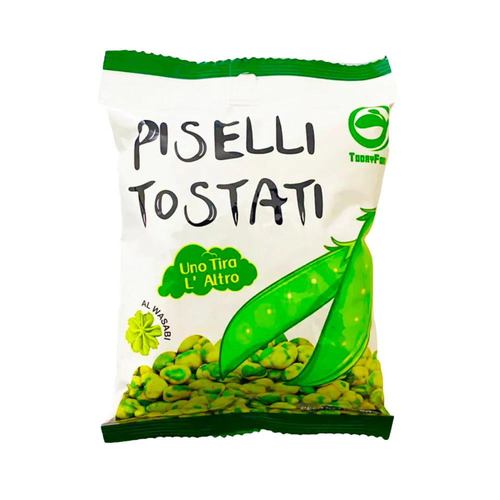Piselli Tostati, piselli tostati al wasabi da 50g