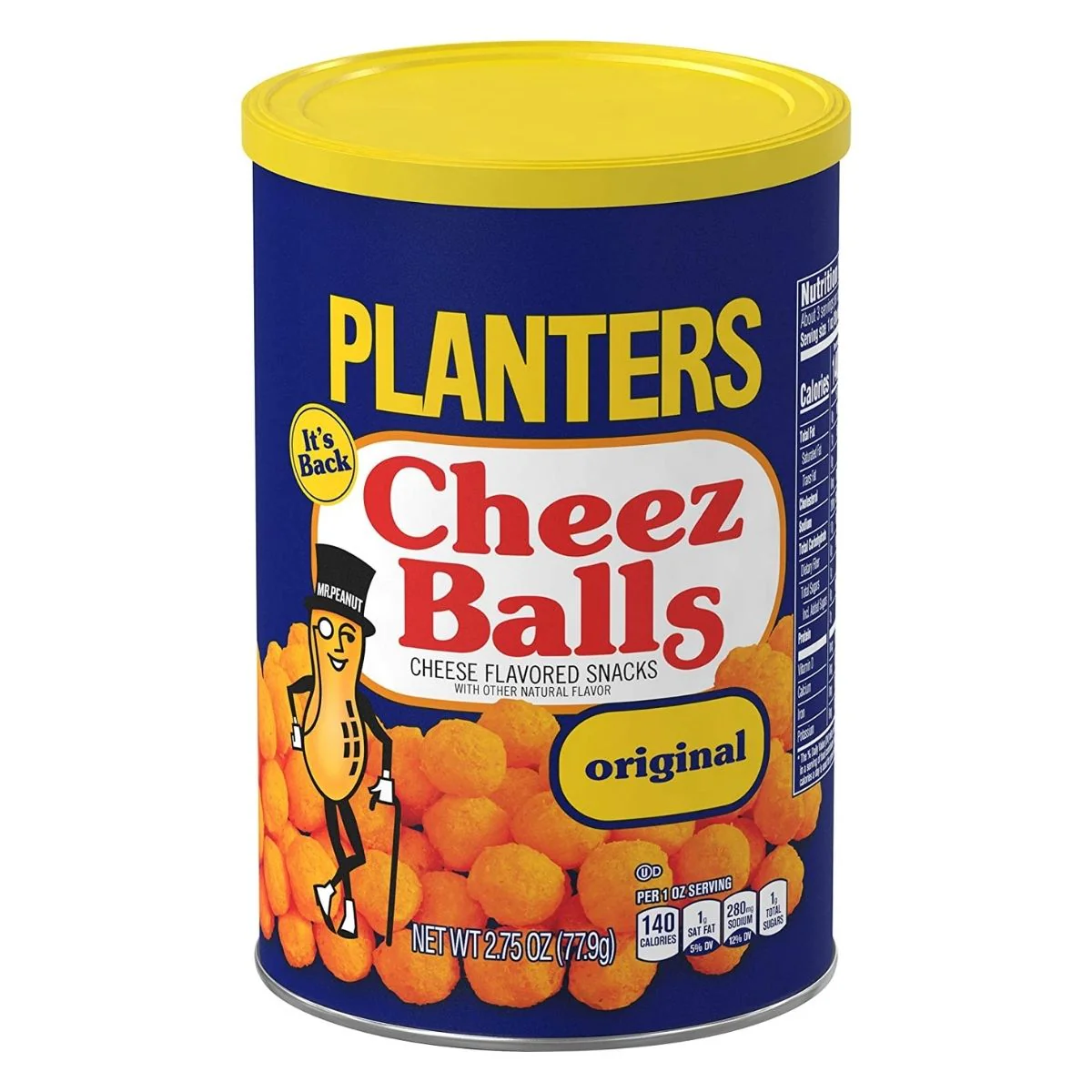 Planters Cheez Ball Original, patatine al formaggio da 34g