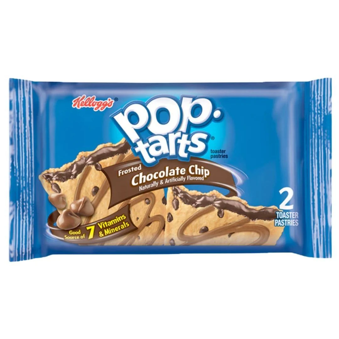 Pop Tarts Chocolate Chip, biscotti farciti con gocce di cioccolato da 104g