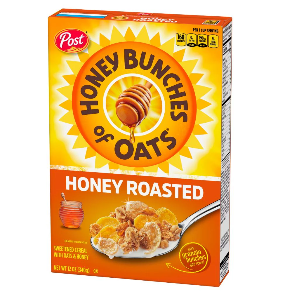 Post Cereal Honey Roasted, cereali al miele da 340g
