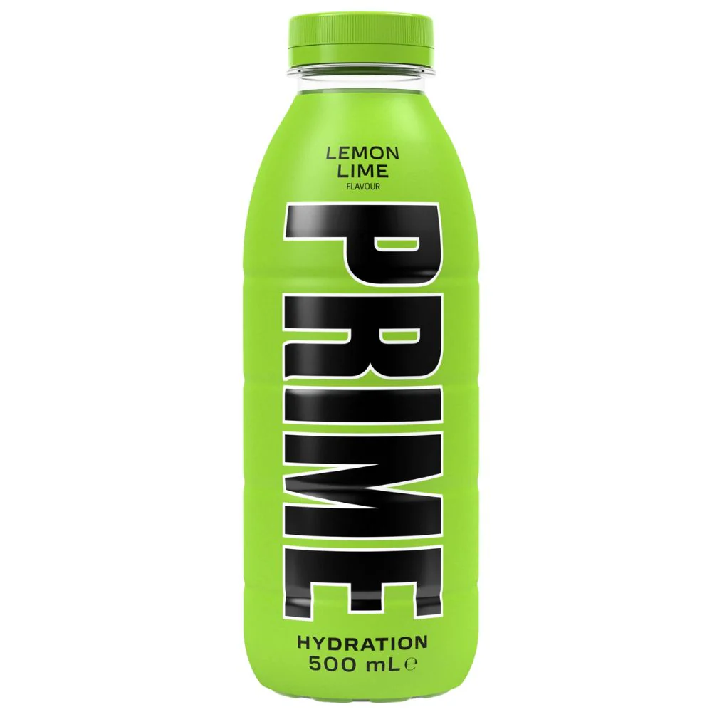Prime Hydration Lemon and Lime, bevanda aromatizzata al gusto di limone e lime da 500ml