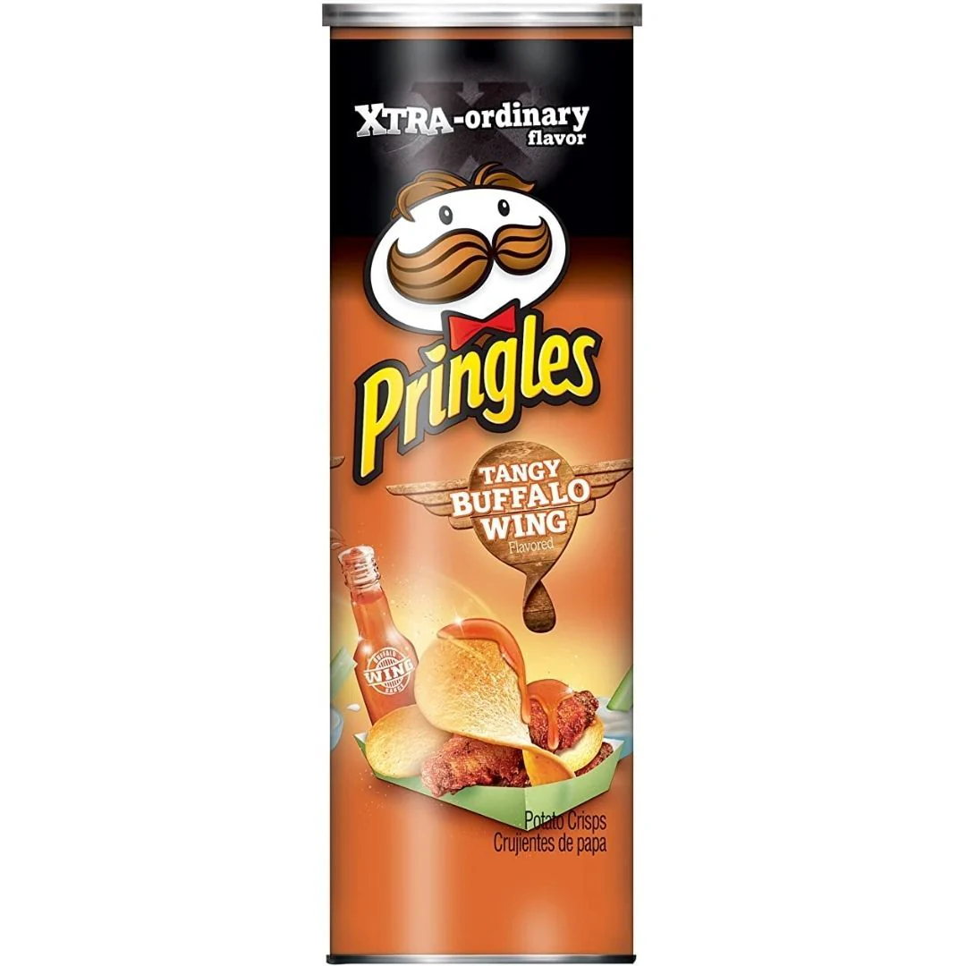 Pringles Buffalo Wing, patatine al gusto di alette di pollo da 200g