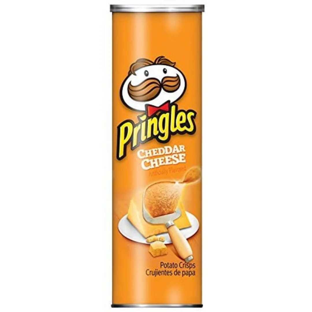 Pringles Cheddar Cheese, patatine al formaggio cheddar da 158g