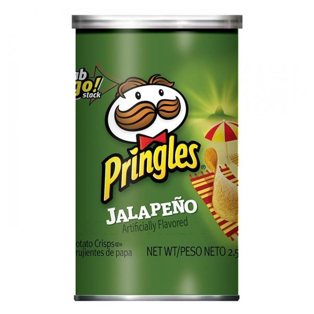 Pringles Jalapeño Grab and Go, patatine al peperoncino jalapeño nel formato da 71g