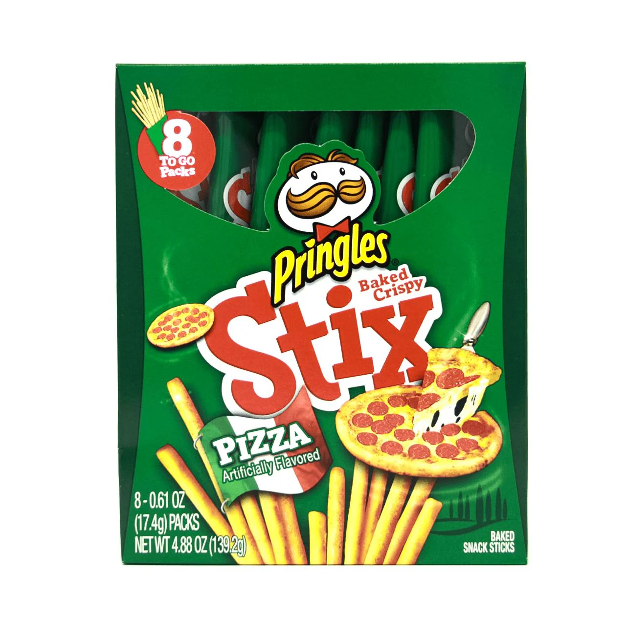 Pringles Baked Crispy Stix Pizza, grissini alla pizza nel formato maxi