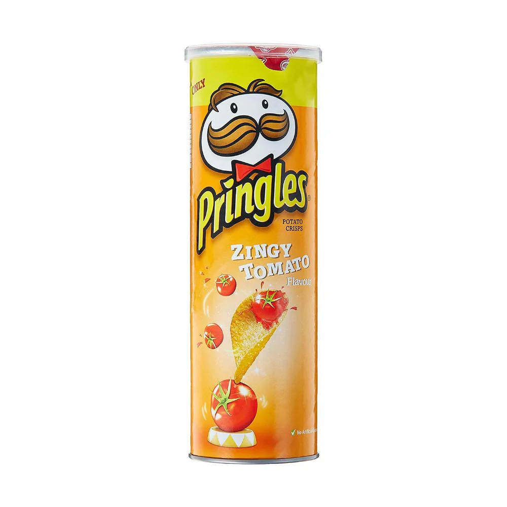 Pringles Zingy Tomato, patatine piccanti al pomodoro da 110g