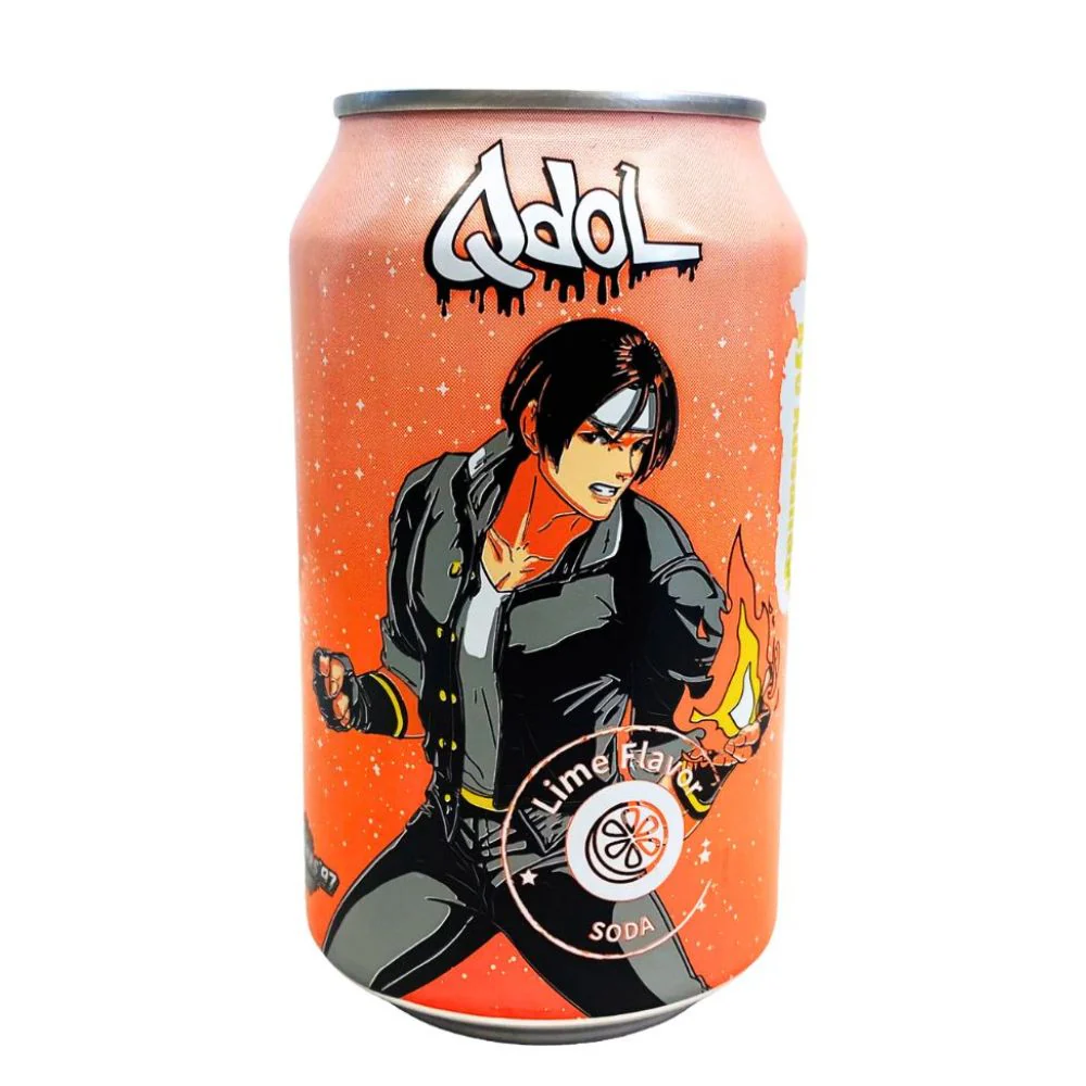 Qdol King Of Fighters Kyo Kusanagi, bevanda al lime da 330ml