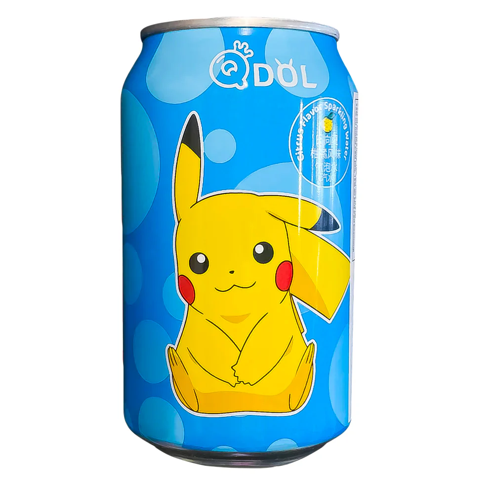 Qdol Pikachu Citrus Flavors, bevanda gassata al limone da 330ml