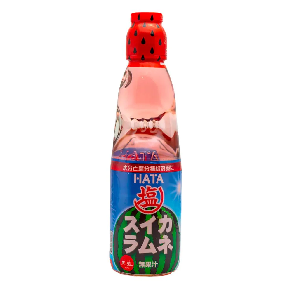 Ramune Watermelon, bevanda al gusto anguria da 200ml
