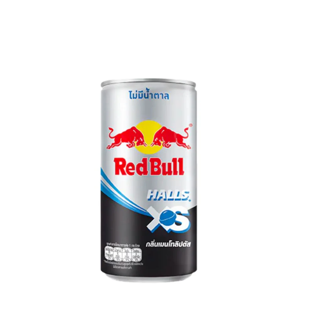 Red Bull Halls Mentho Lyptus Flavor Zero Sugar, energy drink alla menta da 170ml