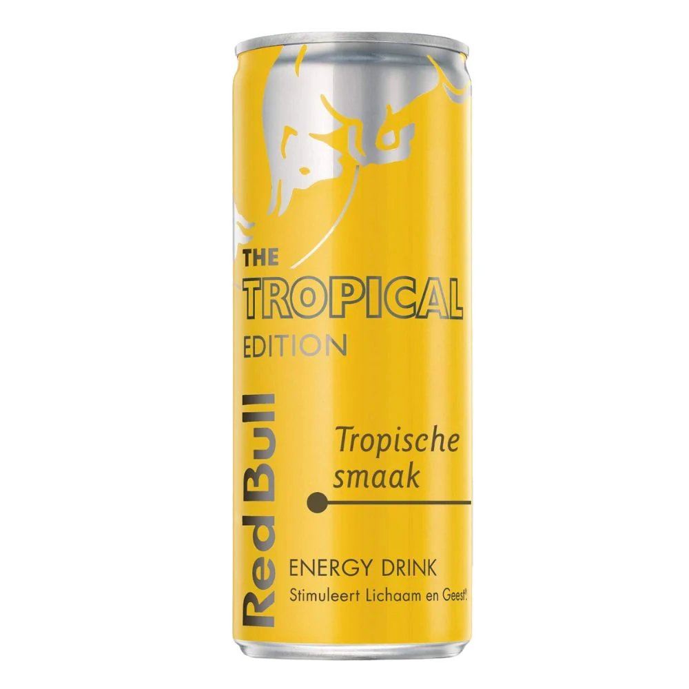 Red Bull Tropical Edition, energy drink ai frutti tropicali da 250ml
