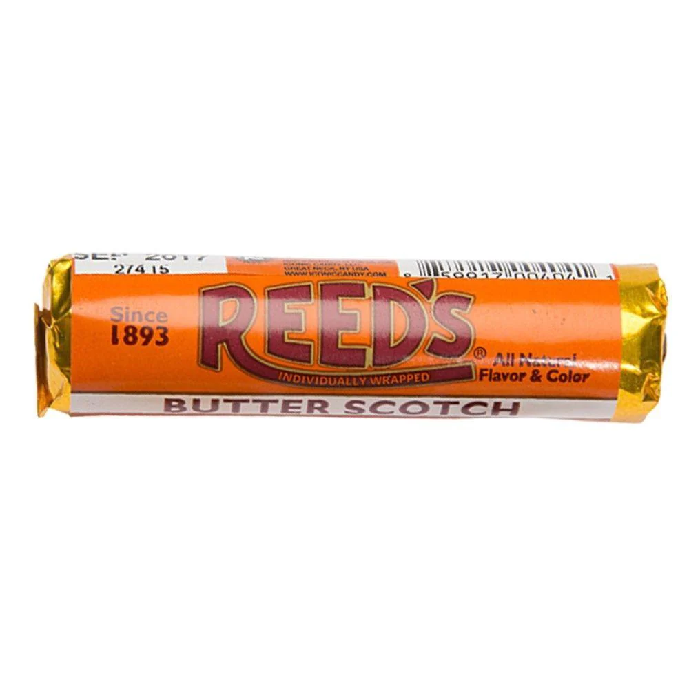 Reed's Roll Butterscotch, caramelle al gusto di burro da 29g
