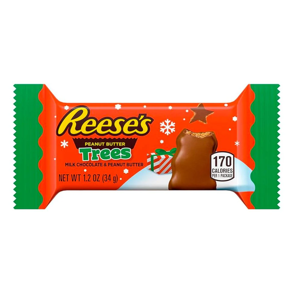 Reese's Peanut Butter Tree, cioccolato ripieno di burro d'arachidi da 34g