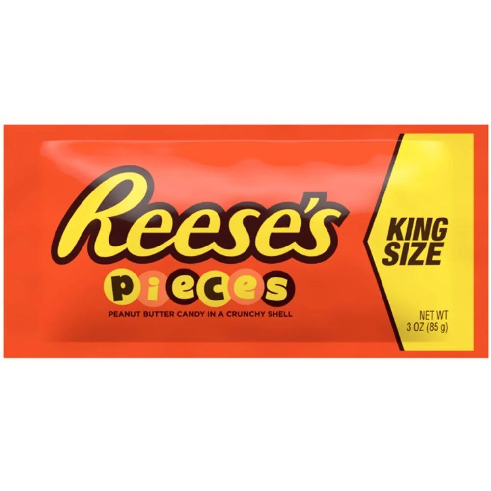 Reese's Pieces, confetti al cioccolato e burro d'arachidi da 85g