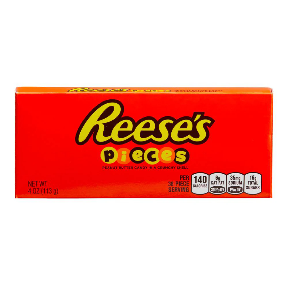 Reese's Pieces, cioccolatini ripieni di burro d'arachidi da 113g