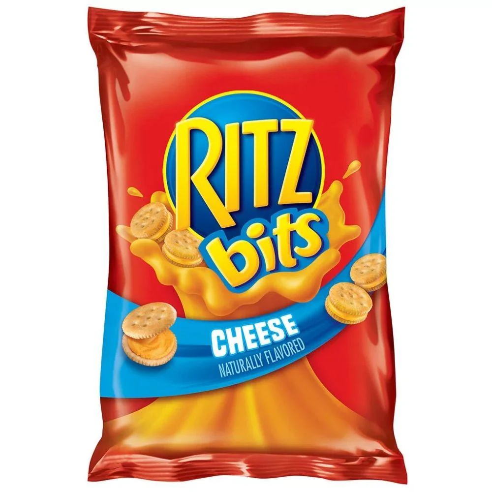 Ritz Bits Cheese, cracker al formaggio da 85g