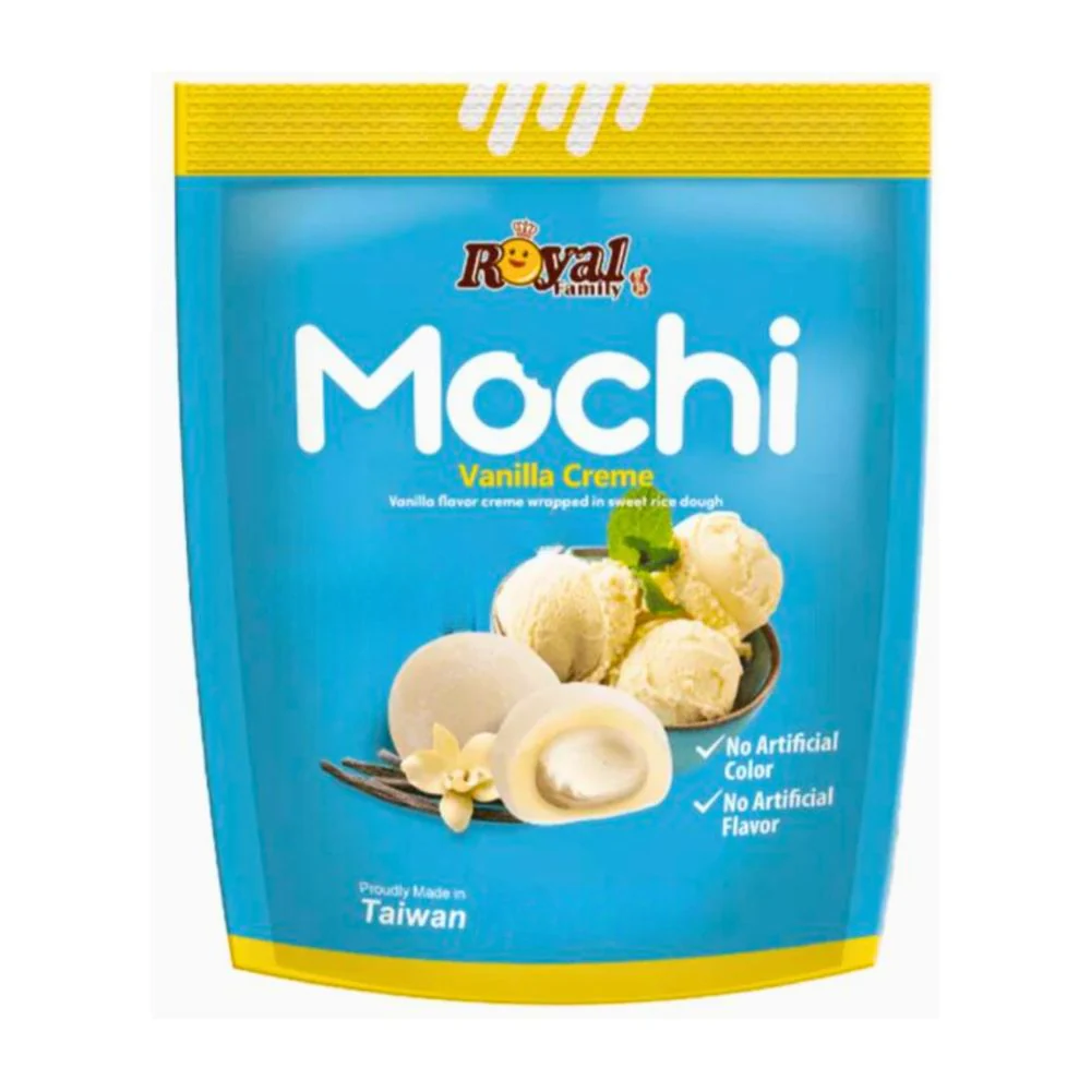 Royal Family Vanilla Creme Mochi, mochi al gusto di vaniglia da 180g