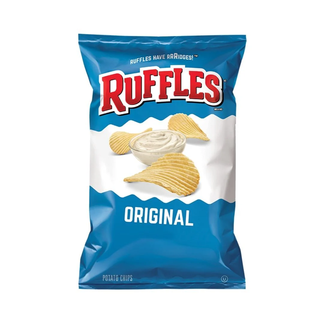 Ruffles Original, patatine classiche da 50g