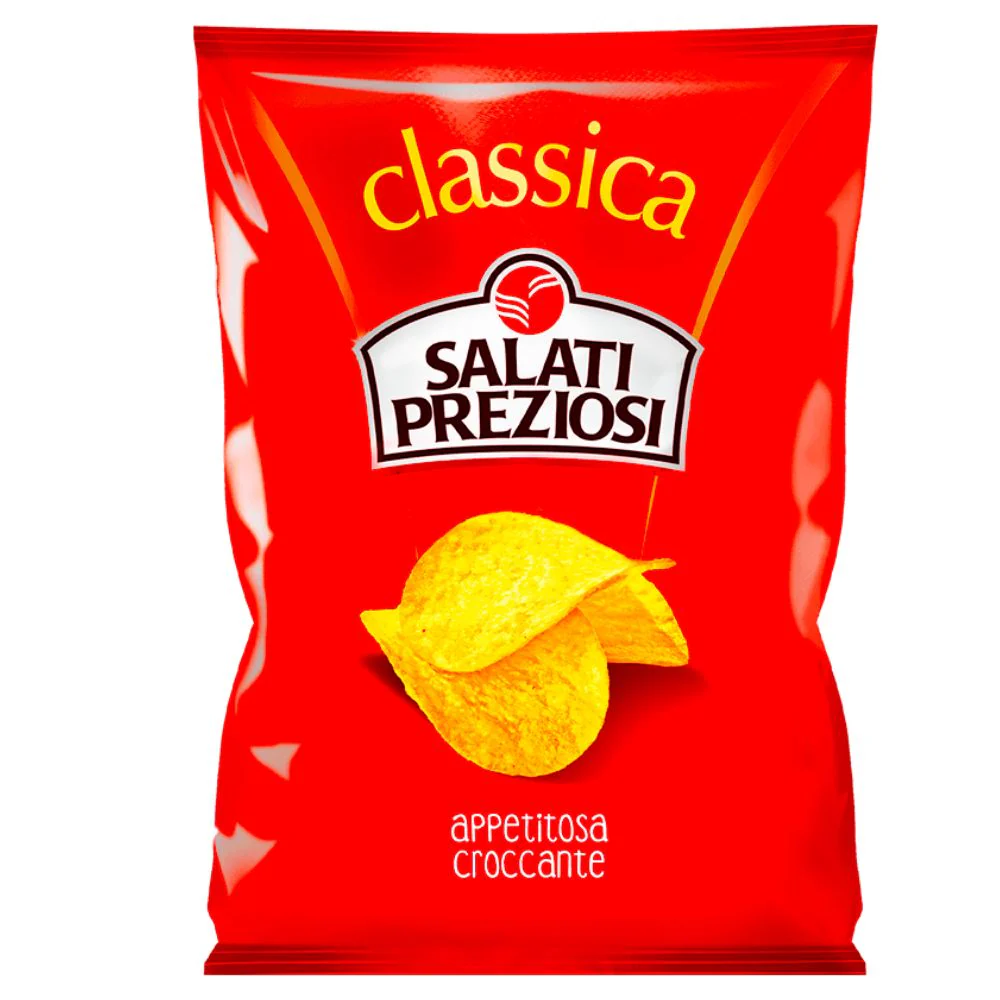 Salati Preziosi Classica, patatine classiche da 150g