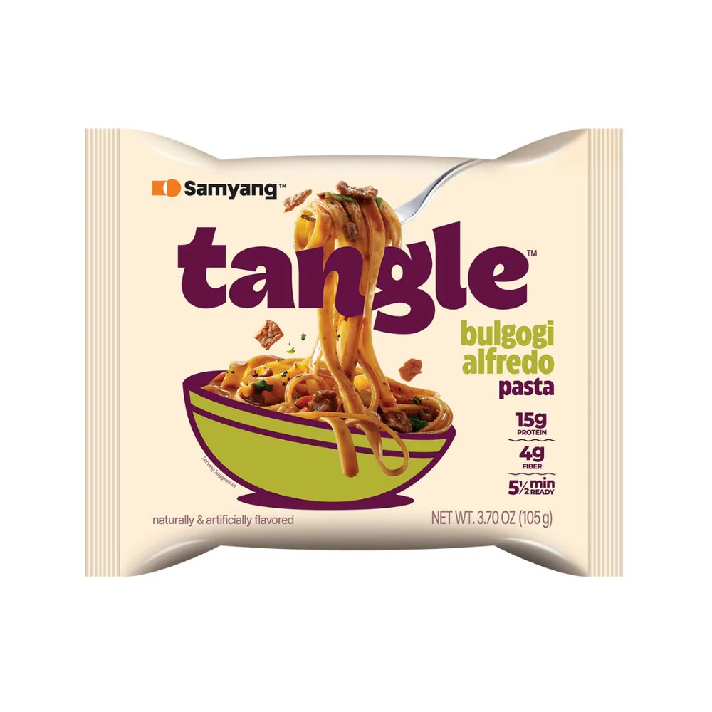 Samyang Tangle Creamy Bulgogi, noodles al gusto bulgogi da 105g