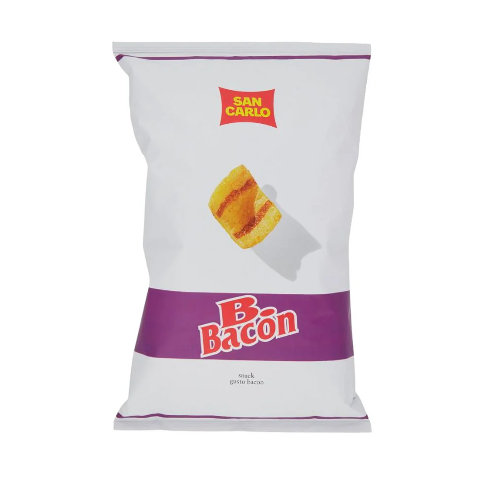 San Carlo B-Bacon, patatine al bacon da 100g