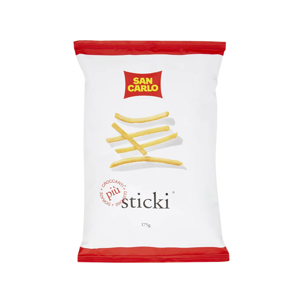 San Carlo Sticki, patatine classiche da 175g