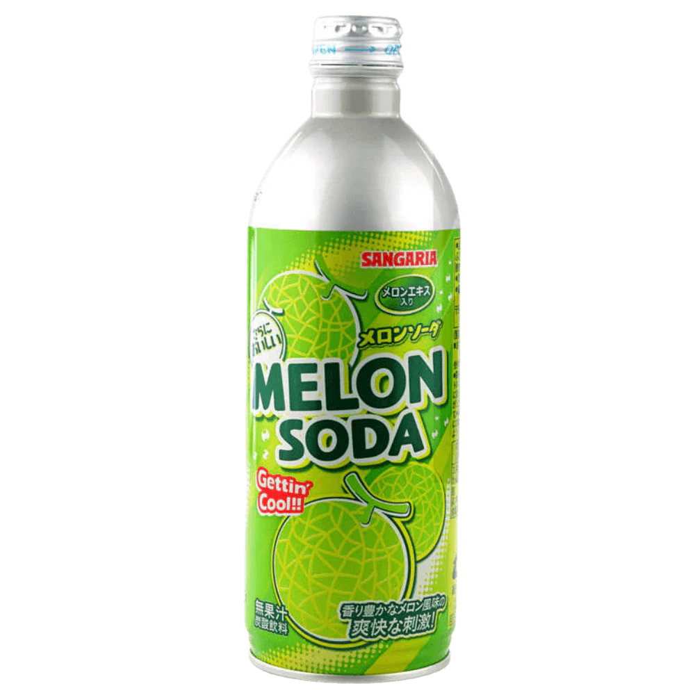 Sangaria Melon Soda, soda al melone da 500ml