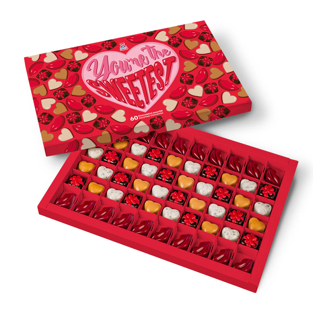 Scatola di cioccolatini “You’re the sweetest one”, box da 600 g con 60 cioccolatini misti - Image 4