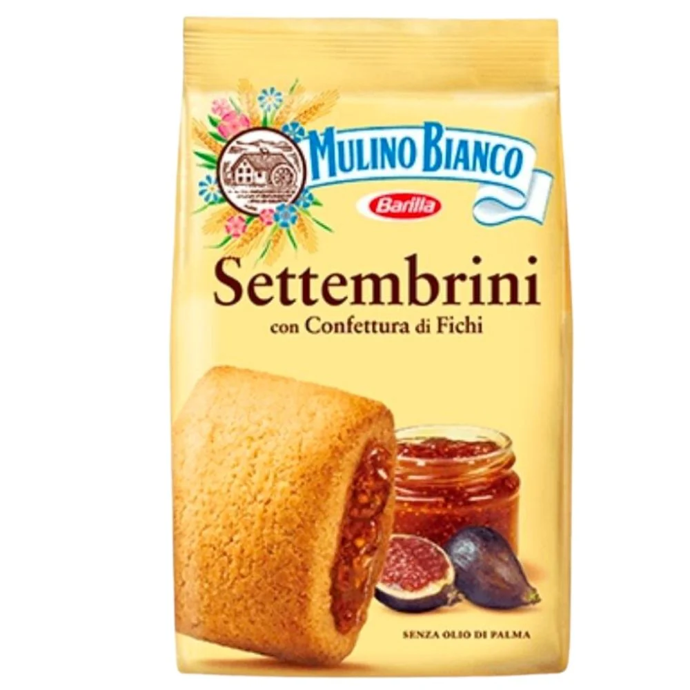 Settembrini Mulino Bianco, biscotti con marmellata di fichi da 300g