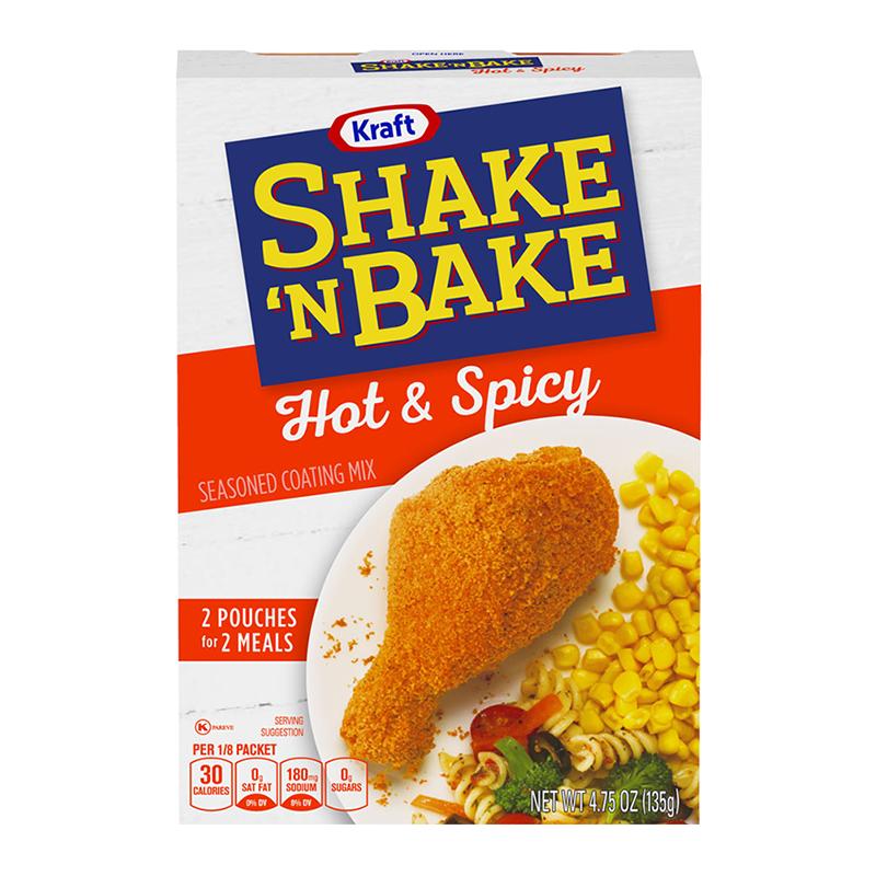 Shake 'n Bake Hot and Spicy, pangrattato piccante e speziato da 135g