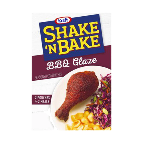 Shake'n'Bake BBQ Glaze, pangrattato per panatura al barbecue da 170g