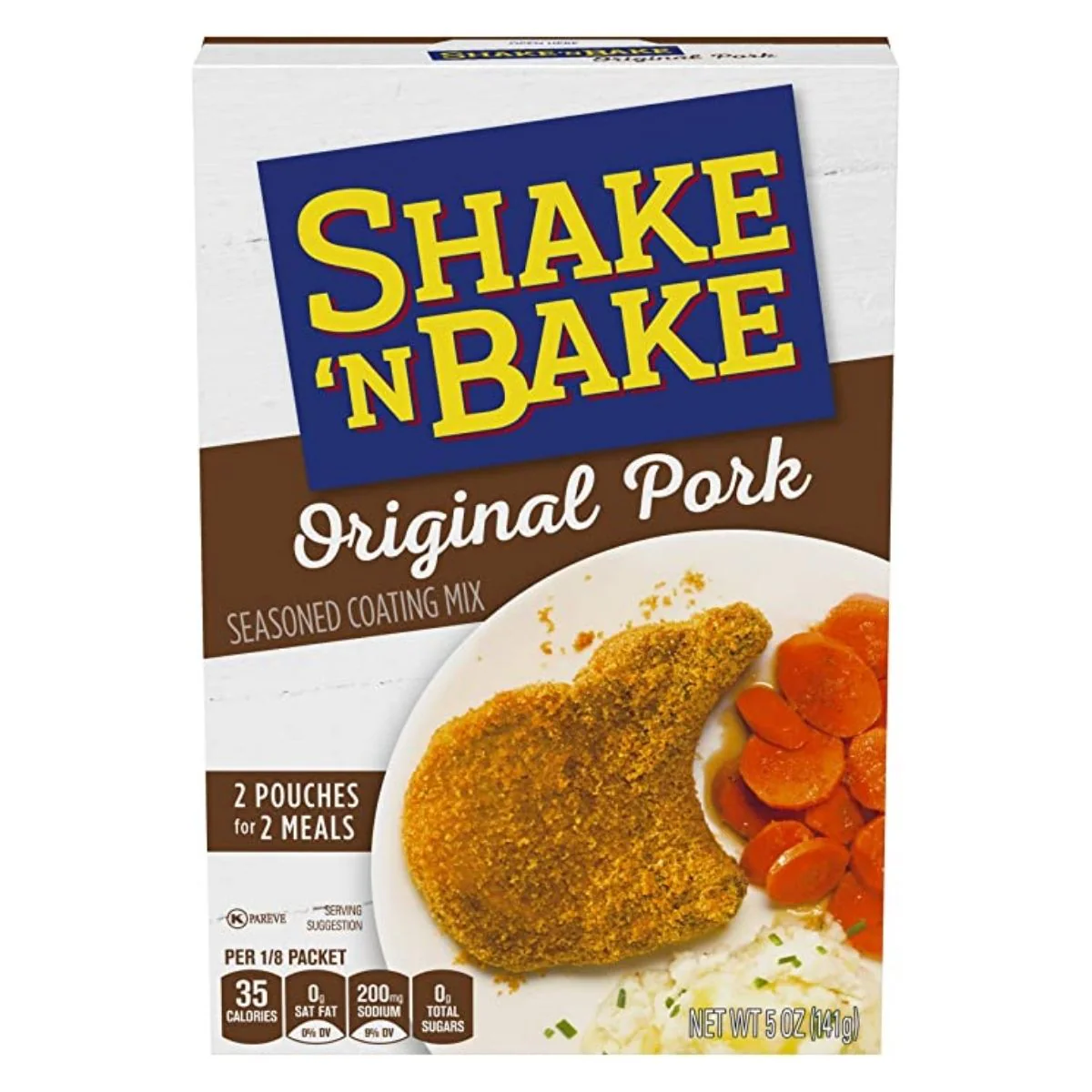 Shake'n Bake Original Pork, pangrattato per panature da 141g