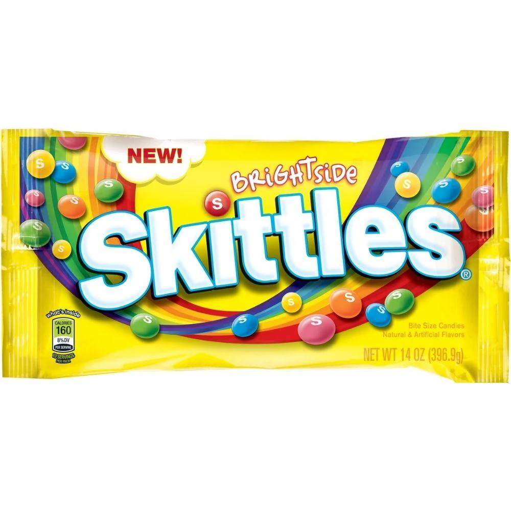 Skittles Brightside, confetti alla frutta da 56.7g