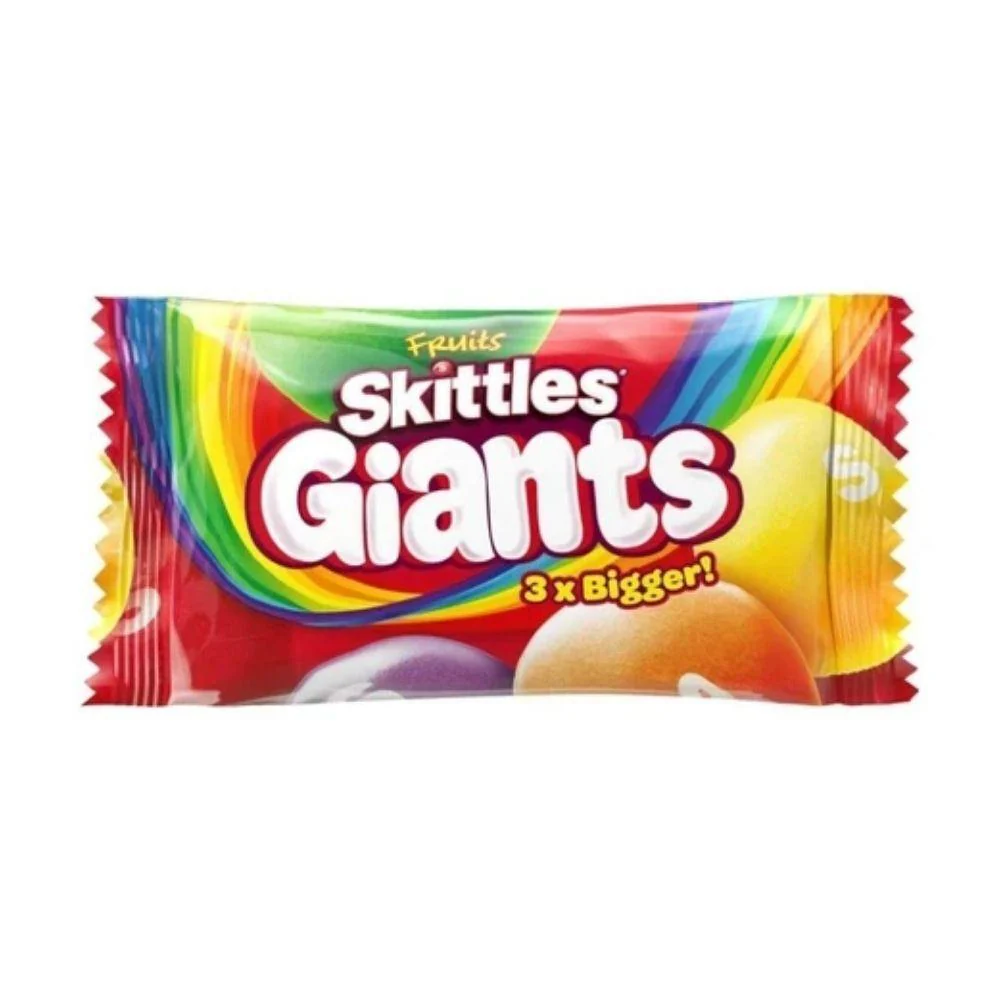 Skittles Fruit Giant, caramelle giganti alla frutta da 45g